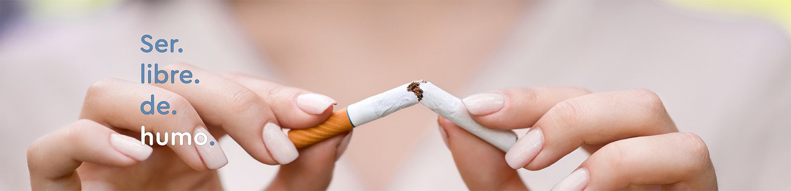 Ser libre de humo